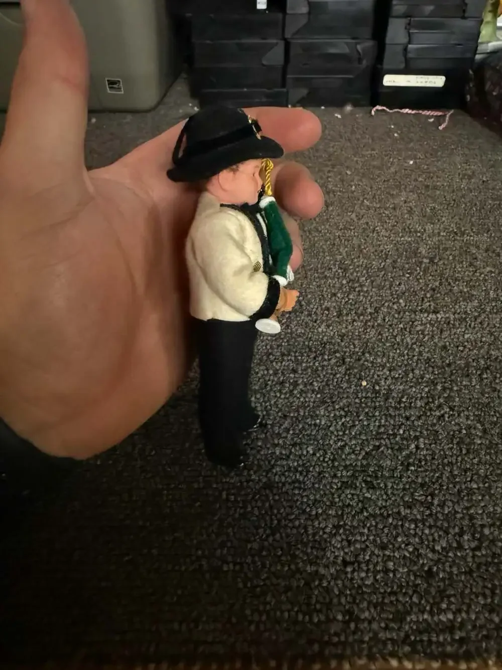 Vintage Mid-Century Austrian Salzburg Souvenir Boy Doll with Bagpipes